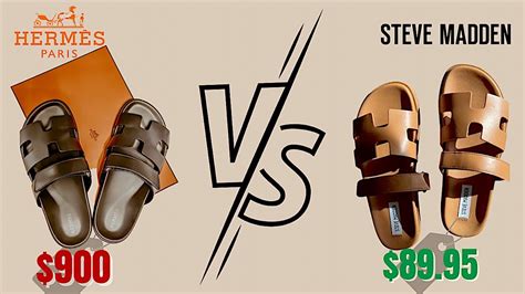 hermes legend sandal dupe|hermes sandals vs steve madden.